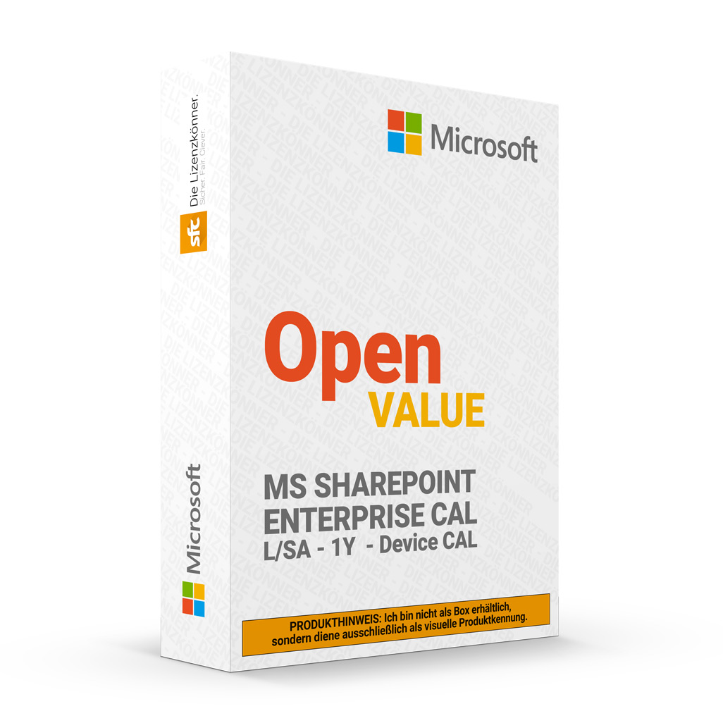 MS SharePoint Enterprise CAL L/SA SL OVL 1/1 DCAL AP