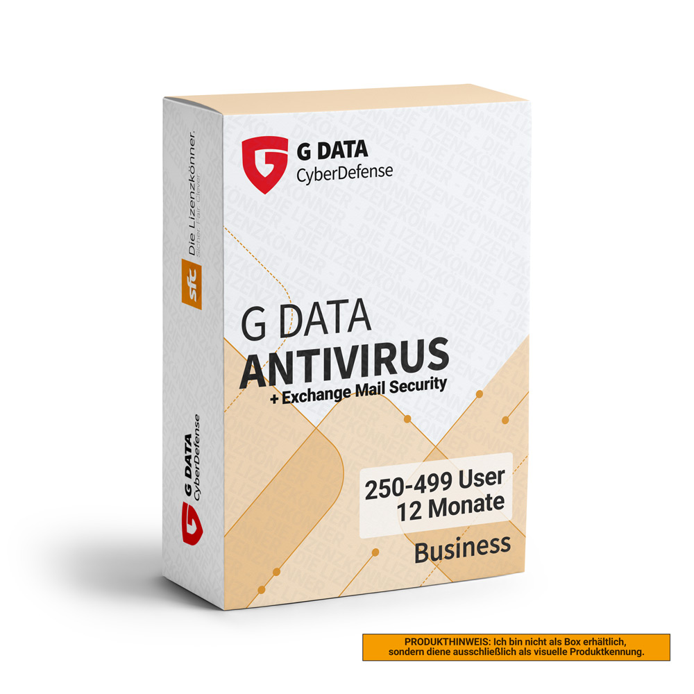 G DATA Antivirus Business +MS 250-499 Vv+1YM