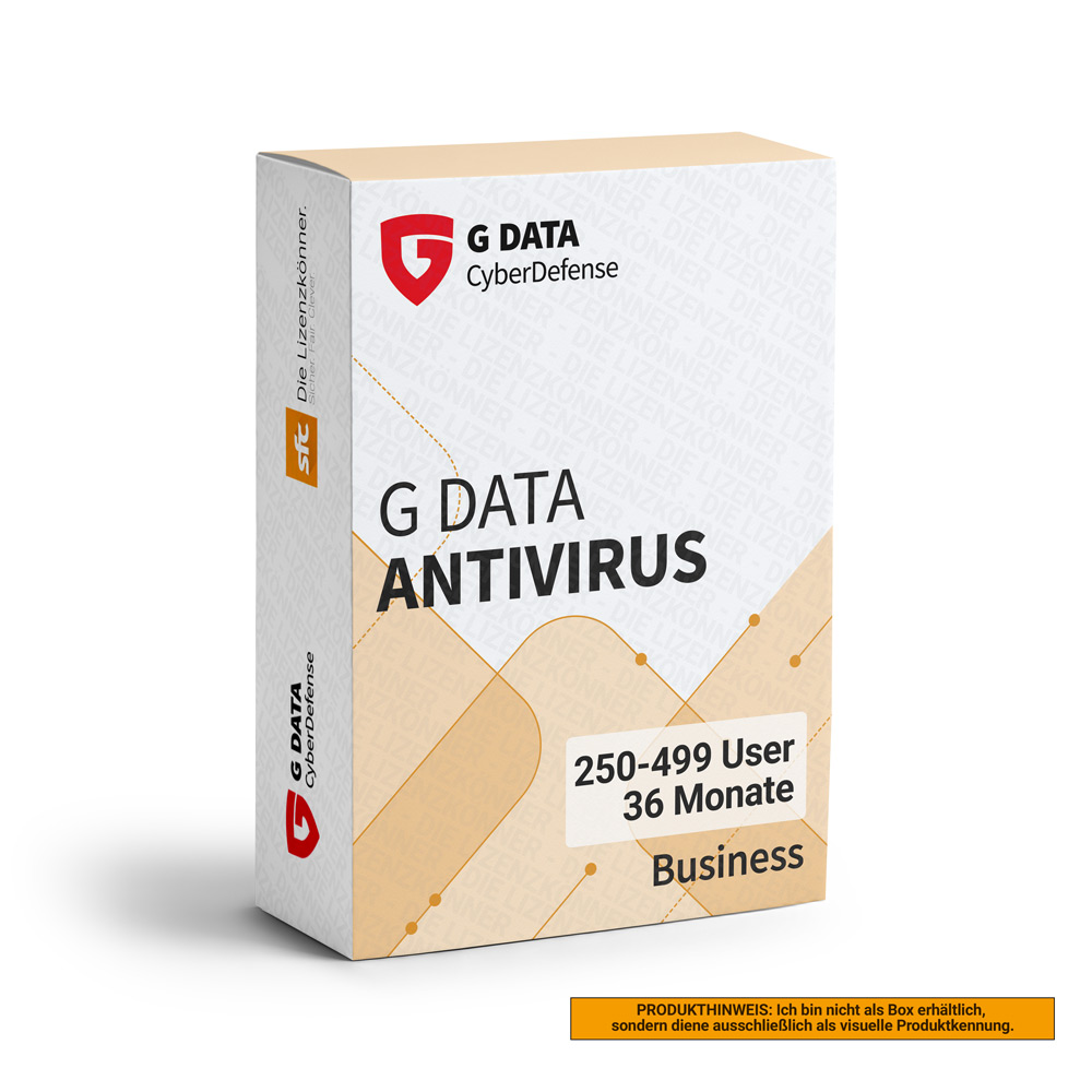G DATA Antivirus Business 250-499 Vv+3YM