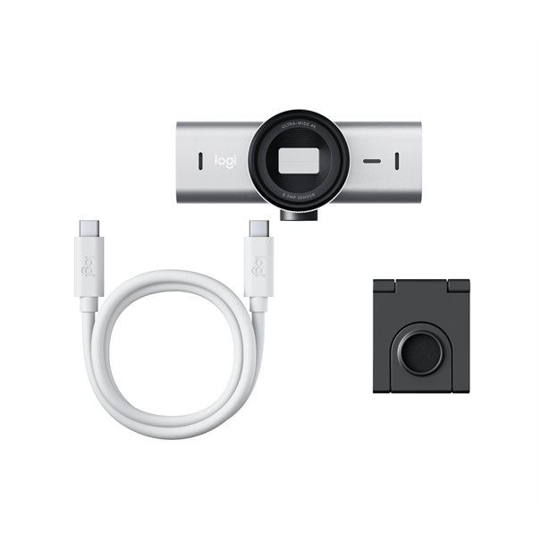 Logitech Webcam MX BRIO 4K light grey